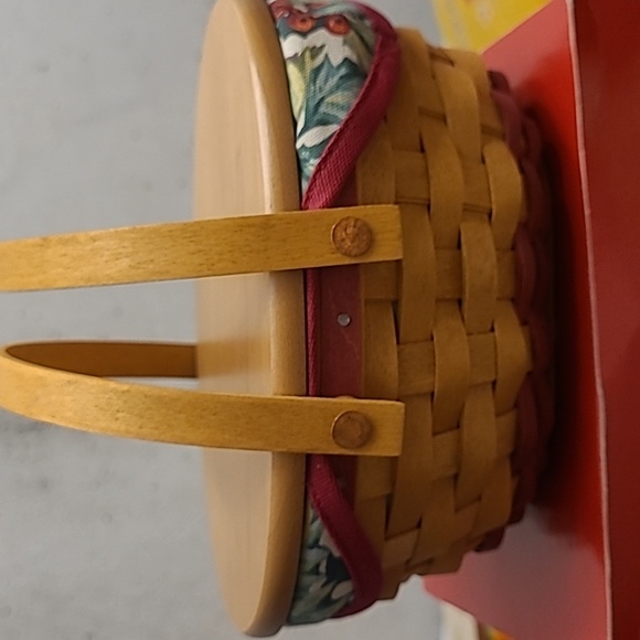 Longaberger Small 2004 Tree Trimming Basket Combo *GUMDROP* - Picture 6 of 7